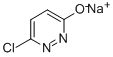 6-CHLORO-3(2H)-PYRIDAZINONE SODIUM SALT 结构式