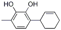 3-(cyclohex-2-enyl)-6-Methylbenzene-1,2-diol 结构式