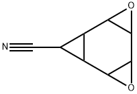 3,6-Dioxatetracyclo[6.1.0.02,4.05,7]nonane-9-carbonitrile  (9CI) 结构式