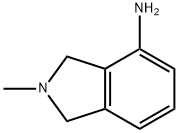 2-METHYLISOINDOLIN-4-AMINE 结构式