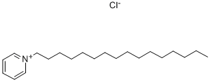 氯代十六烷基吡啶 结构式