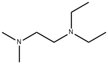 N,N-DIETHYL-N',N'-DIMETHYLETHYLENE DIAMINE 结构式