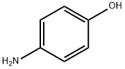 4-氨基苯酚 结构式
