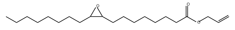 Oxiraneoctanoic acid, 3-octyl-, 2-propenyl ester 结构式