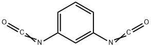 间苯二异氰酸酯 结构式