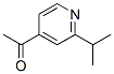 1-(2-异丙基吡啶-4-基)乙酮 结构式
