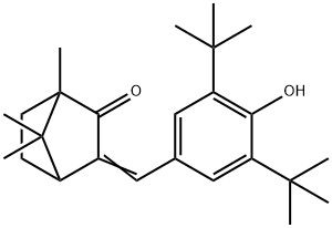 二叔丁基羟基苄叉樟脑 结构式