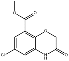 Methyl 6-chloro-3-oxo-3,4-dihydro-2H-benzo[b][1,4]oxazine-8-carboxylate