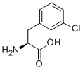 3-氯-L-苯丙氨酸盐酸盐 结构式