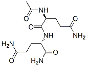 N-acetylglutaminylglutamine amide 结构式