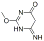 4(1H)-Pyrimidinone, 5,6-dihydro-6-imino-2-methoxy- (9CI) 结构式
