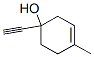 3-Cyclohexen-1-ol, 1-ethynyl-4-methyl- (9CI) 结构式