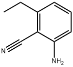 2-氨基-6-乙基苄腈 结构式