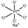 六羟基铂(IV)酸钠 结构式