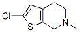 Thieno[2,3-c]pyridine, 2-chloro-4,5,6,7-tetrahydro-6-methyl- (9CI) 结构式