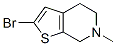 Thieno[2,3-c]pyridine, 2-bromo-4,5,6,7-tetrahydro-6-methyl- (9CI) 结构式