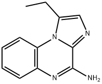 1-Ethylimidazo[1,2-a]quinoxalin-4-amine 结构式