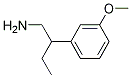2-(3-甲氧苯基)丁-1-胺 结构式