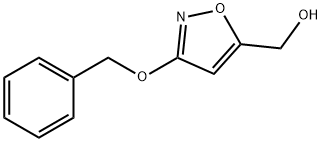 (3-(苄氧基)异噁唑-5-基)甲醇 结构式