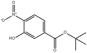 TERT-BUTYL 3 HYDROXY-4-NITROBENZOATE 结构式