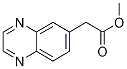 甲基2 - (喹喔啉-6 - 基)乙酸乙酯 结构式