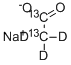 Sodium acetate-13C2,d3