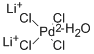 氯铂酸锂水合物 结构式