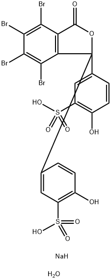 磺溴酞钠 结构式