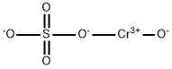 盐基性硫酸铬(固) 结构式