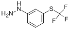 3-TRIFLUOROMETHYLTHIO-PHENYL-HYDRAZINE 结构式