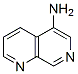 1,7-Naphthyridin-5-amine(9CI) 结构式