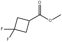 3,3-二氟环丁烷甲酸甲酯 结构式