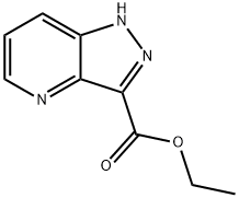 1H-吡唑【4,3-B】吡啶-3-羧酸乙酯 结构式