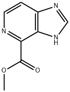 3H-IMidazo[4,5-c]pyridine-4-carboxylic acid, Methyl ester 结构式