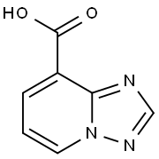 [1,2,4]三唑并[1,5-A]吡啶-8-羧酸 结构式