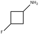 3-Fluorocyclobutanamine 结构式