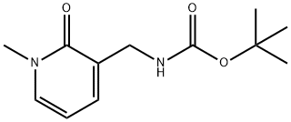 3-(Boc-aminomethyl)-1-met... 结构式