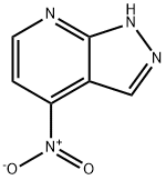 4-硝基-1H-吡唑并[3,4-B]吡啶 结构式