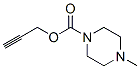 1-Piperazinecarboxylicacid,4-methyl-,2-propynylester(9CI) 结构式