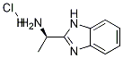 (R)-1-(1H-苯并咪唑-2-基)乙胺盐酸盐 结构式