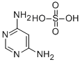 4,6-DIAMINOPYRIMIDINE SULFATE 结构式