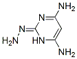 2(1H)-Pyrimidinone,4,6-diamino-,hydrazone(9CI) 结构式