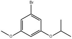 1-BroMo-3-isopropoxy-5-Methoxybenzene 结构式