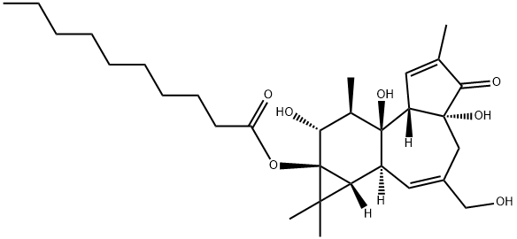 Phorbol 13-Decanoate >99% 结构式
