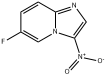 IMidazo[1,2-a]pyridine, 6-fluoro-3-nitro- 结构式