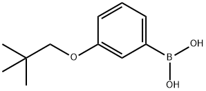 3-(新戊氧基)苯硼酸 结构式