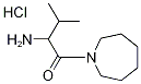 2-Amino-1-(1-azepanyl)-3-methyl-1-butanonehydrochloride 结构式