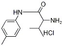 2-Amino-3-methyl-N-(4-methylphenyl)butanamidehydrochloride 结构式