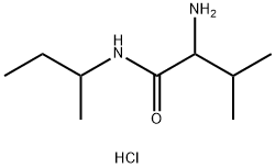 2-Amino-N-(sec-butyl)-3-methylbutanamidehydrochloride 结构式