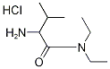 2-氨基-N,N-二乙基-3-甲基丁酰胺盐酸盐 结构式